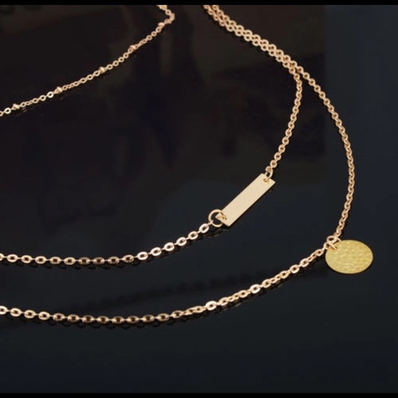 Last One ❤️ Three layer necklace - Picture 2 of 2